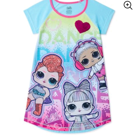 NWT! Lol Surprise doll bling nightgown! - Picture 6 of 8